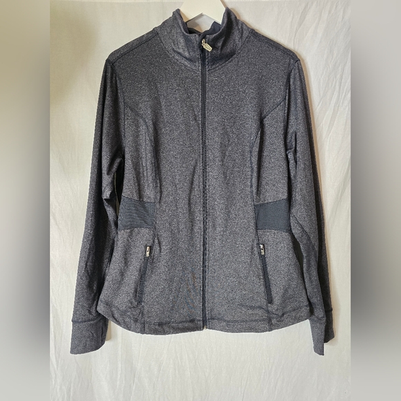 Old Navy Sweaters - Old Navy Active Gray fitted Activewear jacket- Size XL Women's